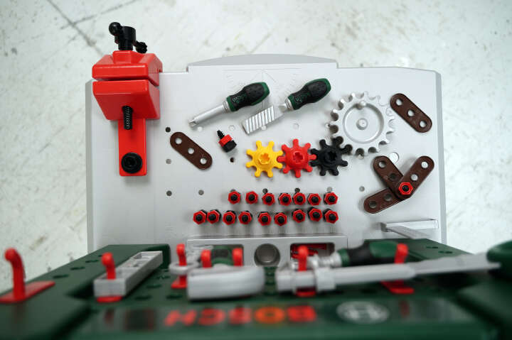 klein Bosch Kinderwerkbank